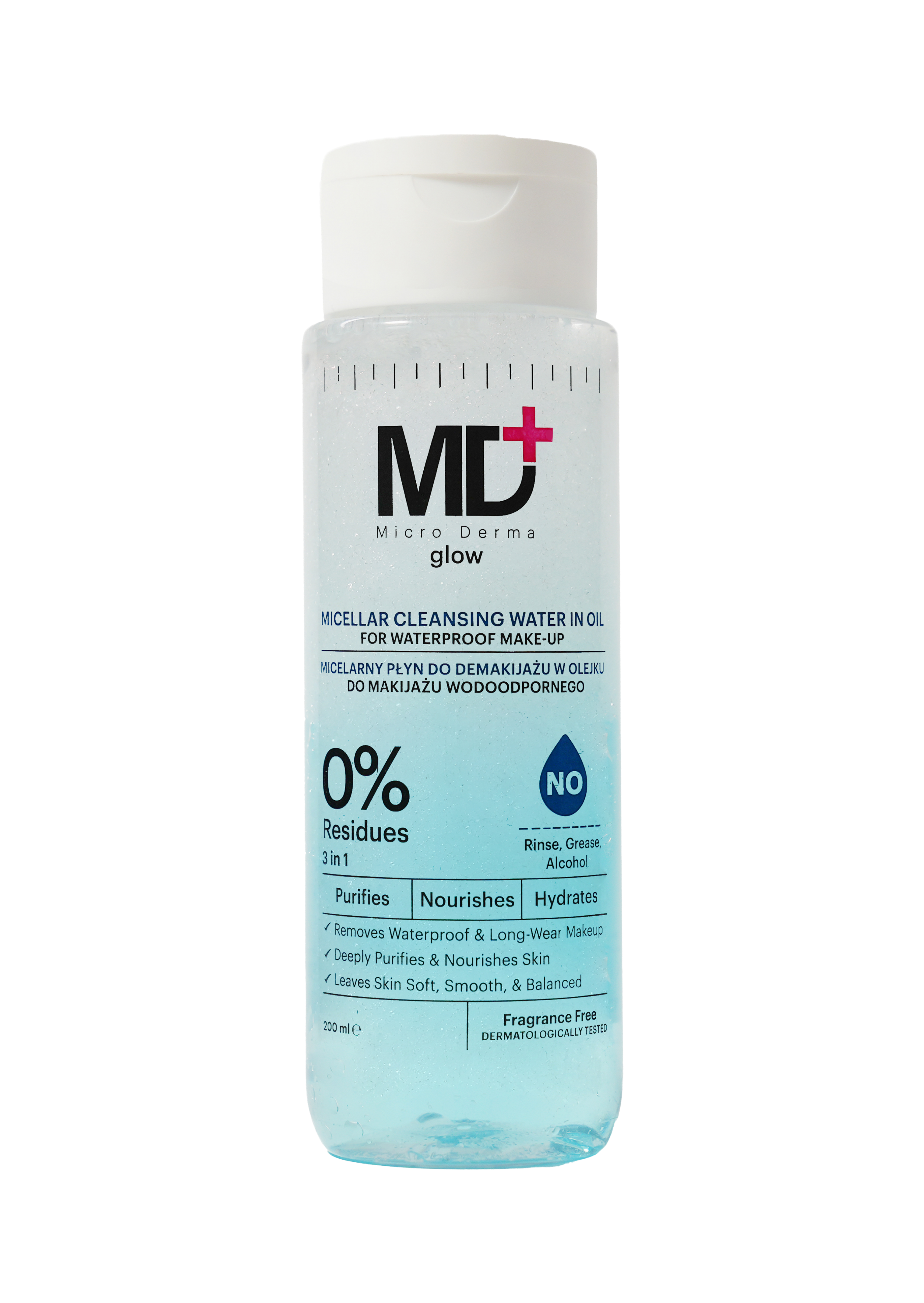 Micellar Cleansing Water In Oil For Waterproof Make-Up